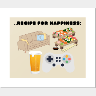 ..Recipe for Happiness Posters and Art